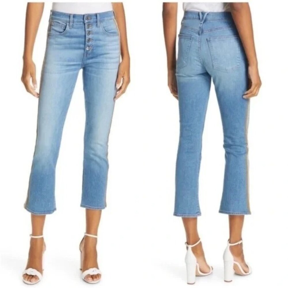 Veronica Beard Carolyn Baby Boot Jeans in Grotto 10 / 30